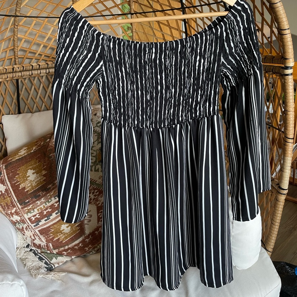 Off the shoulder dress